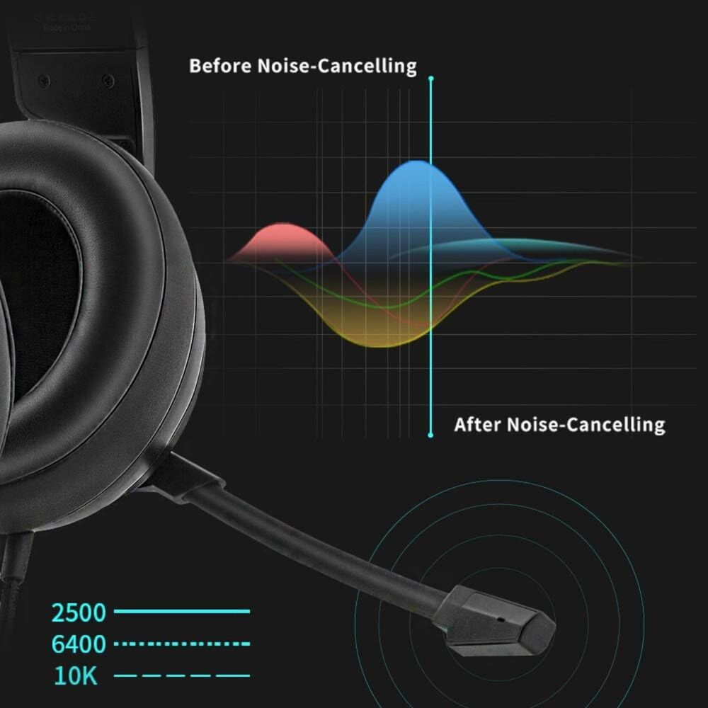 NUBWO N12 Gaming Headset for PC, PS3, Xbox with Microphone Volume Control - Picture 6 of 6